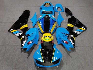 13-23 Azul Cielo Personalizado CBR600RR Carenado