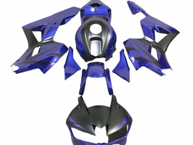13-23 Azul Profundo & Negro Mate CBR600RR Carenado