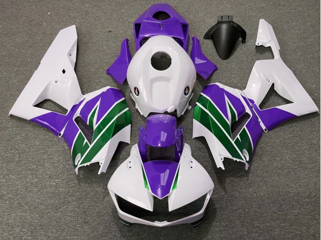 13-23 Brillo Morado & Verde CBR600RR Carenado 13-23 Brillo Morado & Verde CBR600RR Carenado