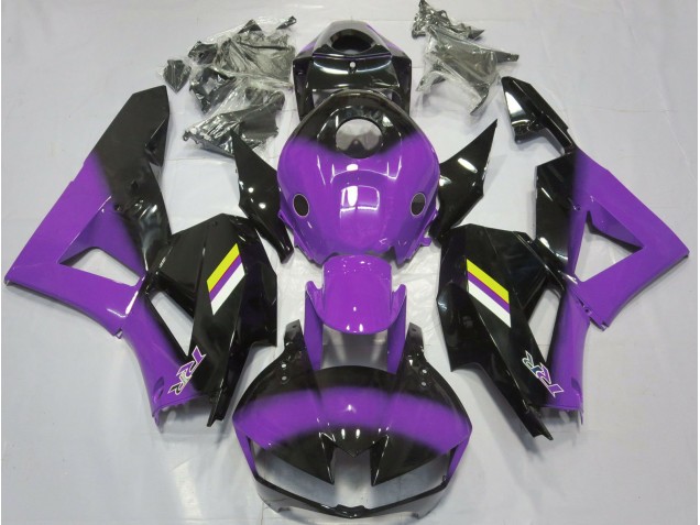 13-23 Desvanecimiento Morado Brillante & Negro CBR600RR Carenado 13-23 Desvanecimiento Morado Brillante & Negro CBR600RR Carenado