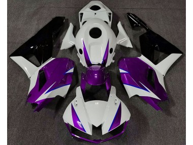 13-23 Púrpura Brillante Blanco & Azul CBR600RR Carenado
