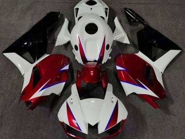 13-23 Rojo Brillante Blanco & Azul CBR600RR Carenado