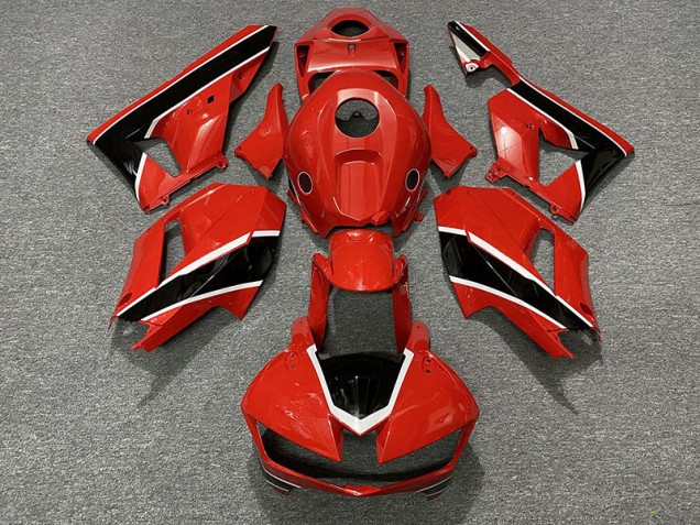 13-23 Rojo Brillante Blanco & Negro CBR600RR Carenado 13-23 Rojo Brillante Blanco & Negro CBR600RR Carenado