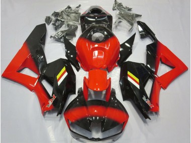 13-23 Rojo Brillante & Negro CBR600RR Carenado