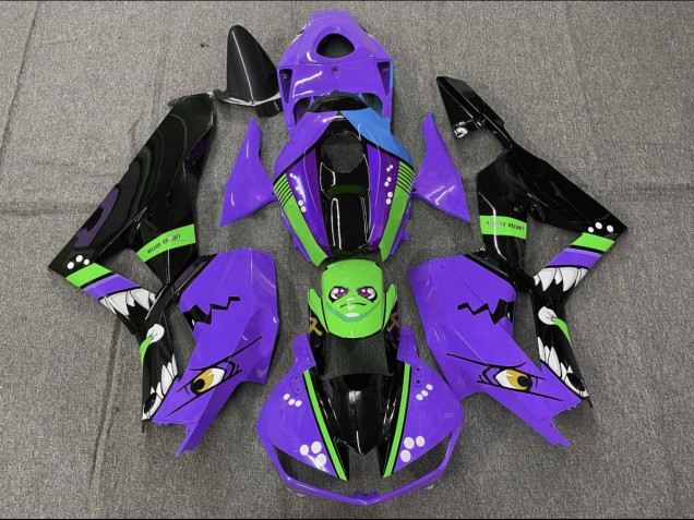 13-23 Tiburón Morado CBR600RR Carenado 13-23 Tiburón Morado CBR600RR Carenado
