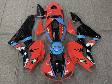 13-23 Tiburón Rojo CBR600RR Carenado