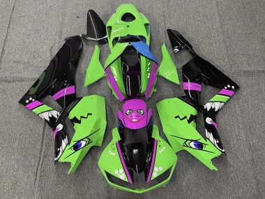 13-23 Tiburón Verde CBR600RR Carenado