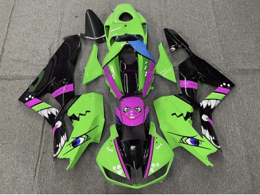 13-23 Tiburón Verde CBR600RR Carenado