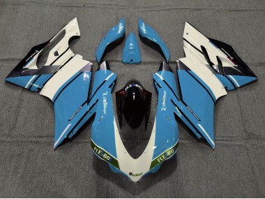 15-17 Estilo Azul Claro OEM Ducati 959 1299 Carenado