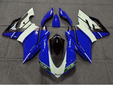15-17 Estilo Azul Oscuro OEM Ducati 959 1299 Carenado