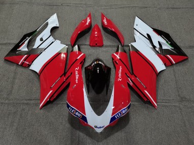 15-17 Estilo Rojo OEM Ducati 959 1299 Carenado