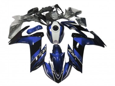 15-18 Azul & Negro Brillante R3 Carenado