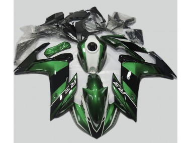 15-18 Verde & Negro Brillante R3 Carenado