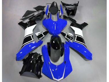 15-19 Azul Brillante Blanco & Negro R1 Carenado