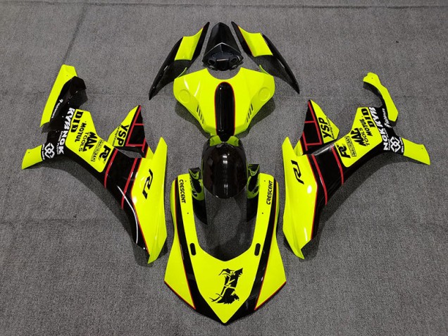 15-19 Floro Amarillo & Negro R1 Carenado