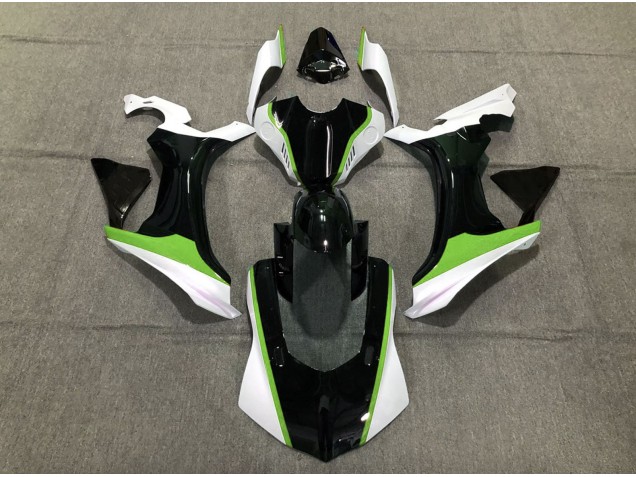 15-19 Verde Blanco & Negro R1 Carenado 15-19 Verde Blanco & Negro R1 Carenado