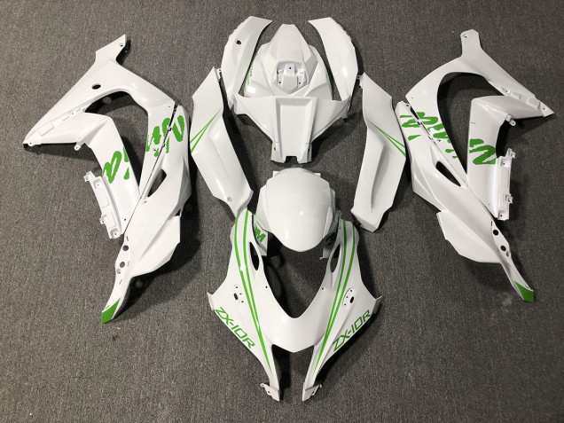 16-19 Kawi Verde Perla Blanco ZX10R Carenado 16-19 Kawi Verde Perla Blanco ZX10R Carenado