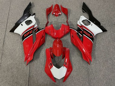 17-21 Rojo Blanco & Negro R6 Carenado