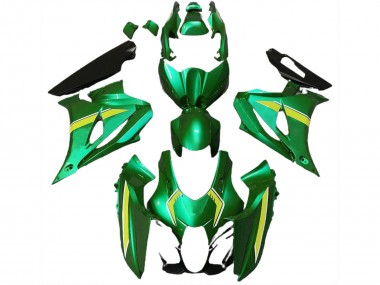17-23 Estilo Común Verde GSXR 1000 Carenado