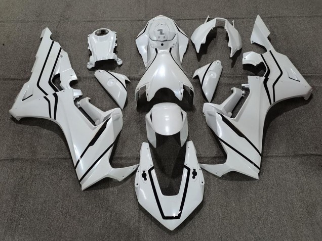 17-23 Forro Blanco Perla & Negro CBR1000RR Carenado 17-23 Forro Blanco Perla & Negro CBR1000RR Carenado