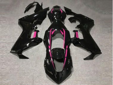 17-23 Forro Negro Brillante & Rosa CBR1000RR Carenado