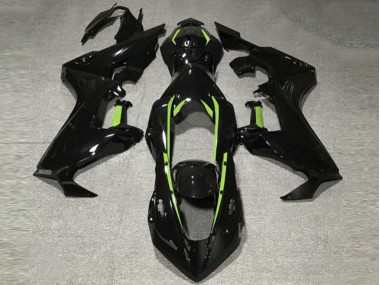 17-23 Forro Negro Brillante & Verde Lima CBR1000RR Carenado