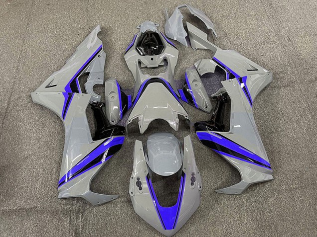 17-23 Nardo Con Rayas Azules CBR1000RR Carenado 17-23 Nardo Con Rayas Azules CBR1000RR Carenado