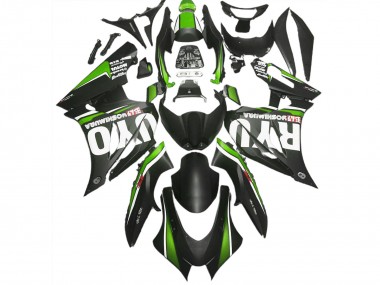17-23 Negro Mate & Verde GSXR 1000 Carenado