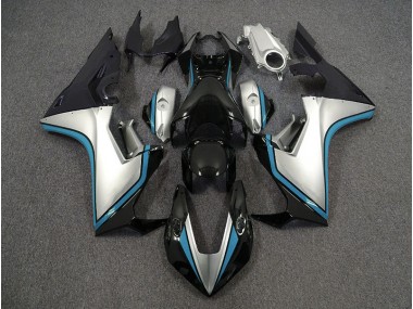 17-23 Plata & Negro & Azul Claro CBR1000RR Carenado