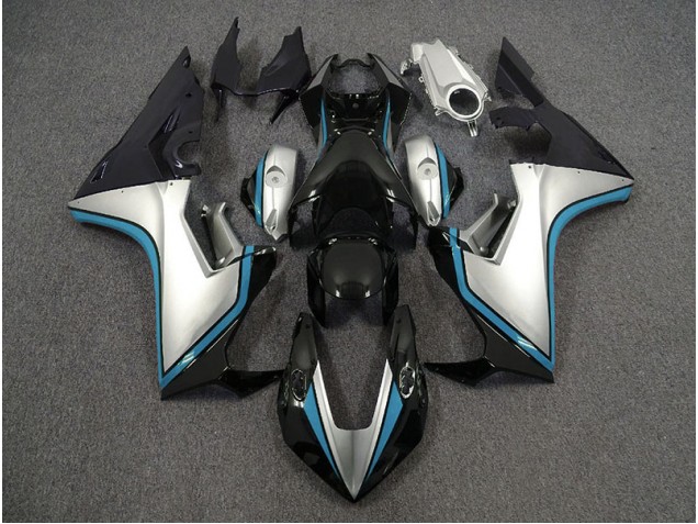 17-23 Plata & Negro & Azul Claro CBR1000RR Carenado 17-23 Plata & Negro & Azul Claro CBR1000RR Carenado