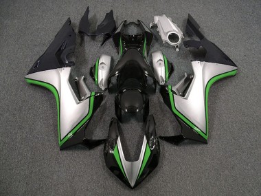 17-23 Plata & Negro & Verde CBR1000RR Carenado