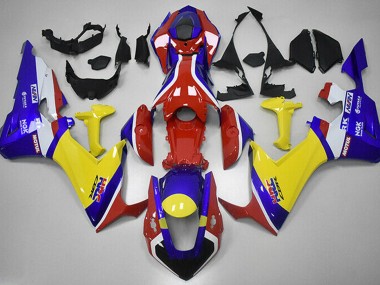 17-23 Rojo Azul & Amarillo HRC CBR1000RR Carenado