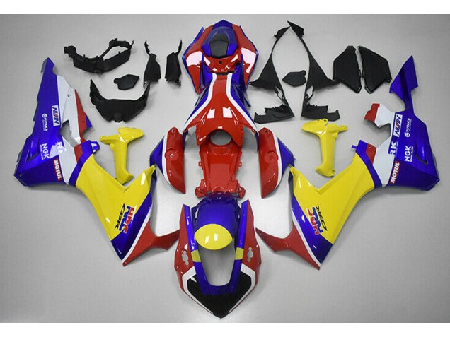 17-23 Rojo Azul & Amarillo HRC CBR1000RR Carenado 17-23 Rojo Azul & Amarillo HRC CBR1000RR Carenado
