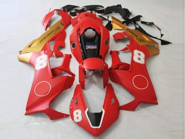 17-23 Rojo Mate & Oro Mate CBR1000RR Carenado