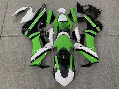 17-23 Verde Brillo Blanco & Negro CBR1000RR Carenado
