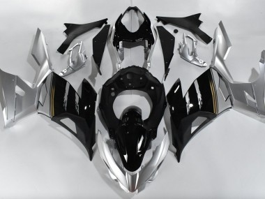 18-23 Plata & Negro Ninja 400 Carenado