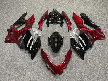 18-23 Rojo & Negro Ninja 400 Carenado
