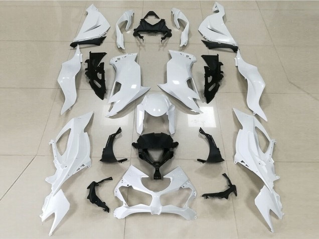 19-23 Blanco Brillante ZX6R Carenado 19-23 Blanco Brillante ZX6R Carenado