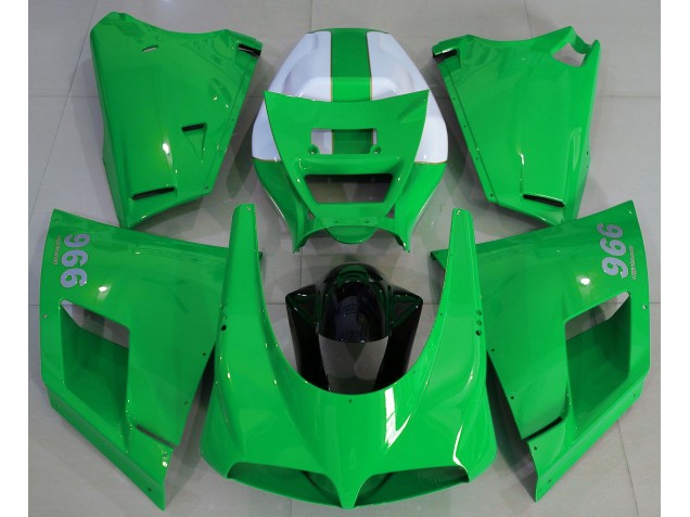 93-05 Verde Brillante Ducati 996 748 916 998 Carenado 93-05 Verde Brillante Ducati 996 748 916 998 Carenado