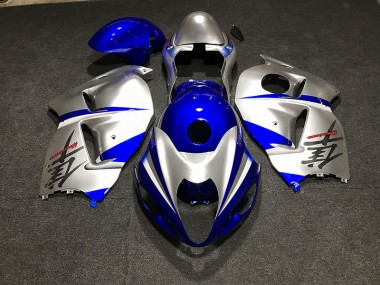 97-07 Azul Brillante & Plata GSXR 1300 Carenado