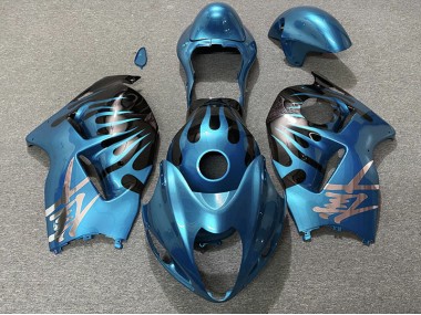 97-07 Azul Cielo & Negro GSXR 1300 Carenado