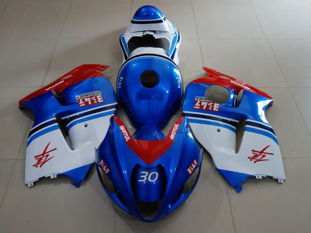 97-07 Azul Océano & Logotipos GSXR 1300 Carenado