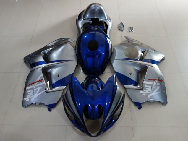 97-07 Azul Profundo & Plata GSXR 1300 Carenado