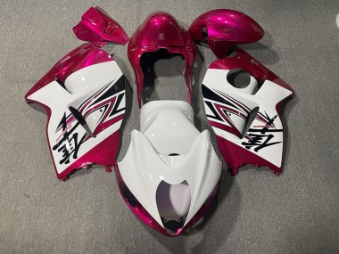 97-07 Blanco Brillante & Rosa GSXR 1300 Carenado