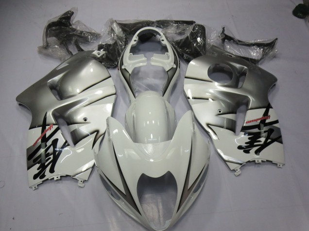 97-07 Blanco & Plata GSXR 1300 Carenado