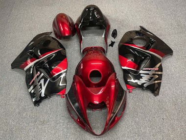 97-07 Estilo Granate & Negro GSXR 1300 Carenado
