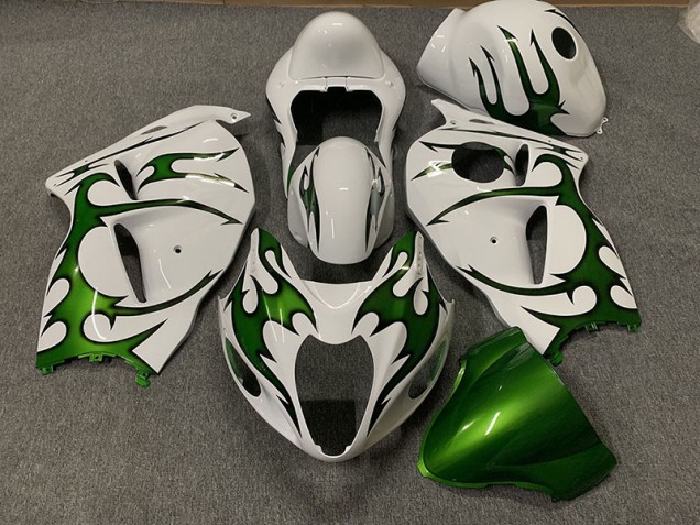 97-07 Verde & Blanco GSXR 1300 Carenado 97-07 Verde & Blanco GSXR 1300 Carenado