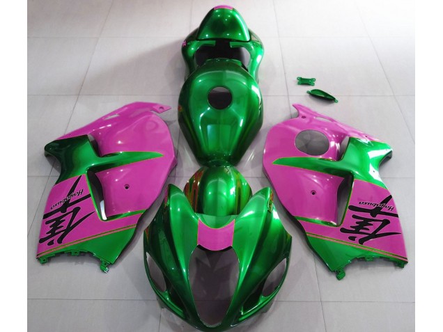 97-07 Verde Brillante & Rosa GSXR 1300 Carenado 97-07 Verde Brillante & Rosa GSXR 1300 Carenado