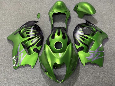 97-07 Verde & Negro GSXR 1300 Carenado