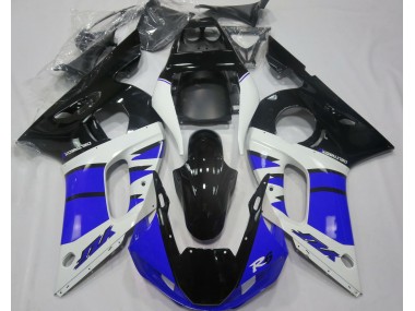 98-02 Azul Brillante & Negro R6 Carenado
